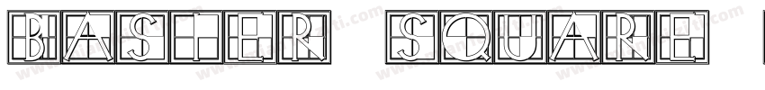 basier square b字体转换
